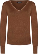 Tramontana | Jumper Lurex | Hazelnut | Maat XL