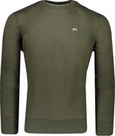 Tommy Hilfiger Sweater Groen Normaal - Maat XL - Heren - Herfst/Winter Collectie - Katoen;Polyester