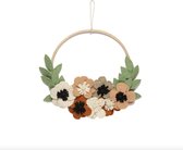 KidsDepot Flower Hoop Plant flowers Vilt - Sierplant - Kunstplant - Kinderkamer of woonkamer