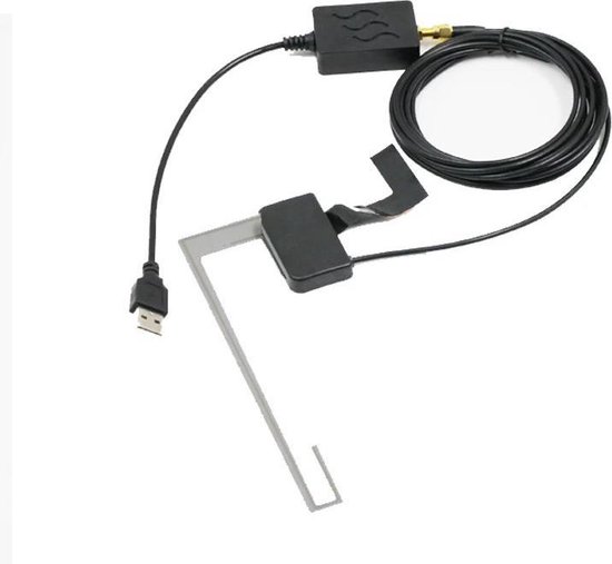 récepteur Audio numérique Interface USB Prend en Charge la Recherche Locale Asdomo Autoradio de Voiture USB Dab/Dab récepteur Tuner Disque Adaptateur antenne pour Android 