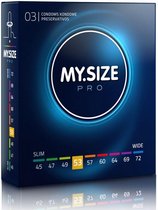 MY.SIZE 53 mm 3 pack - Condoms