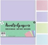 knutselpapier Pastel junior A4 papier 60 vellen