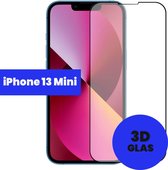 Apple iPhone 13 Mini 3D Screenprotectie 3D Case friendly Temperred Glass | Screensaver iPhone 13 Mini | Apple iPhone 13 Mini 3D Beschermglas | Gehard Glas tot aan de randen bescher