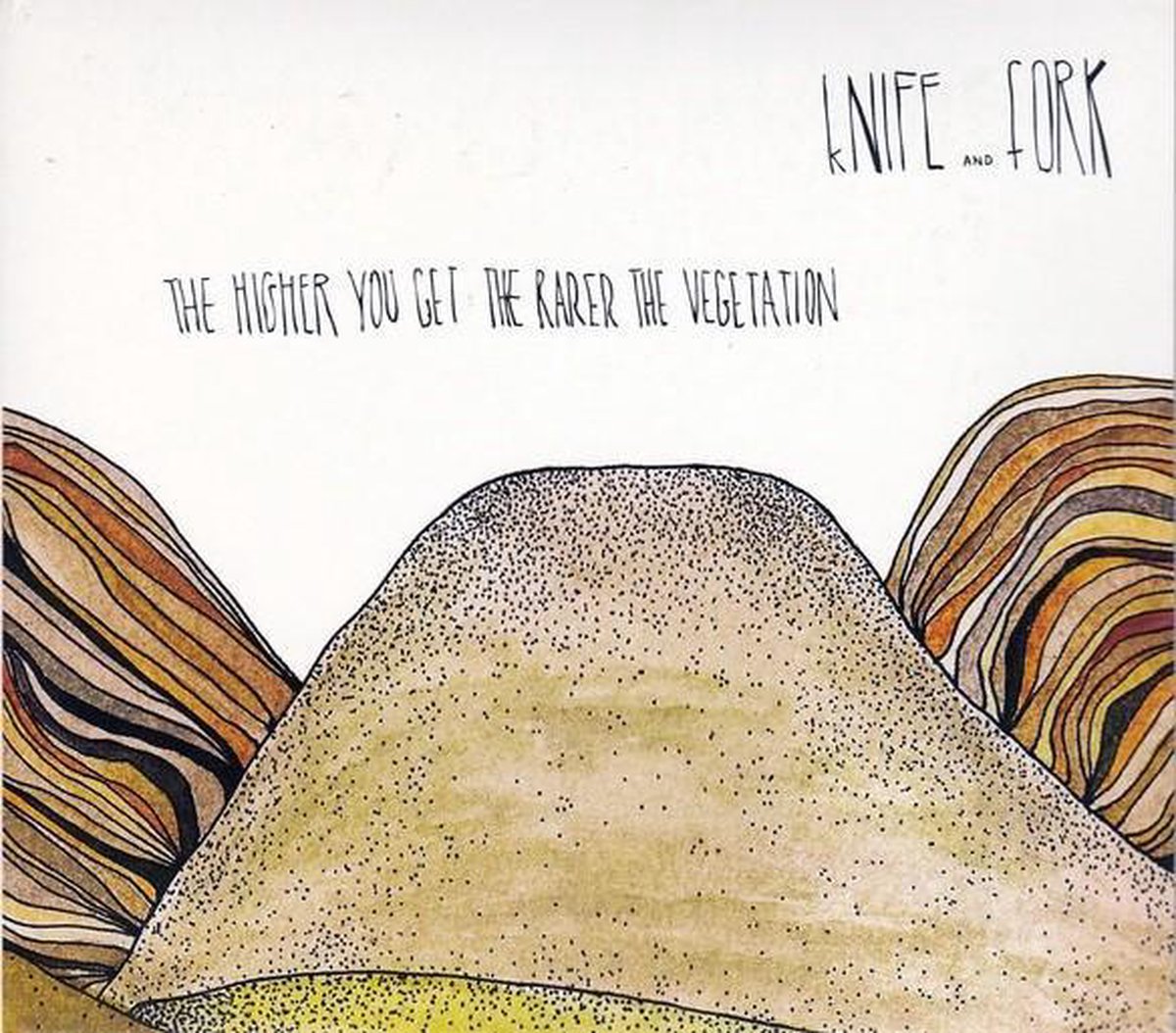 Knife & Fork - The Higher You Get The Rarer The Vegetation (CD)