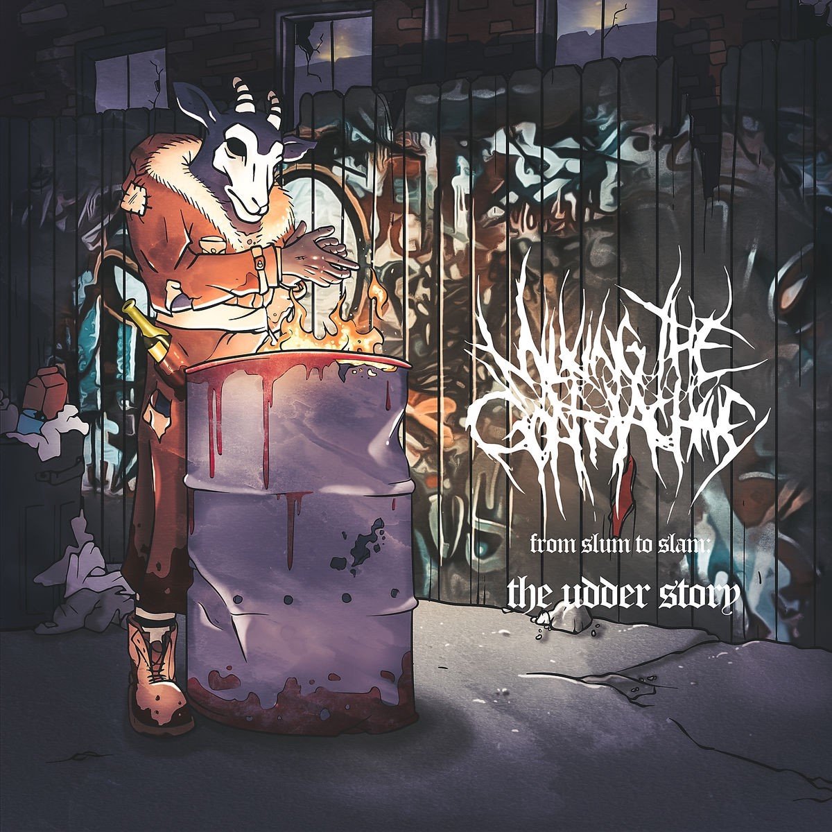 Milking The Goatmachine - From Slum To Slam: The Udder Story (CD)