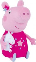 knuffel Peppa Pig 22 cm pluche roze
