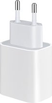 WiseQ Apple Oplader - iPhone oplader - USB C Snellader 20W - Wit