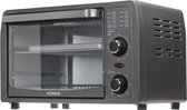 BrightWise® Mini Oven Alles-in-1 Oven - Mini oven vrijstaand - Mini oventje - Kleine oven - Camping oven - 4-Laags explosieveilig glas - 29,5 x 37,2 x 23,5 cm