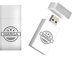 MARGA naam kado verjaardagscadeau cadeau usb stick 16GB - naam ...