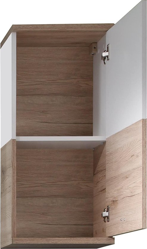 vidaXL Badkamerwandkast 60x25x30 cm bewerkt hout zwart vidaXL Badkamerwandkast 60x25x30 cm bewerkt hout zwart