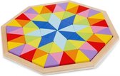 octagon puzzel junior 29,5 cm hout 73-delig