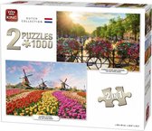 Legpuzzel Dutch Collection 2in1 1000 stukjes