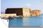 Tuindecoratie Heraklion - Kreta - Griekenland - 60x40 cm - Tuinposter - Tuindoek