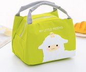 WiseGoods Luxe Kindertas Schaap - Tasje - Tas - Tassen - Handtas - Canvas - Cadeau - Picknick - Lunchtas - Koeltas - Picknicktas