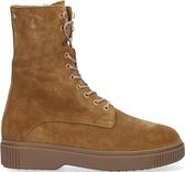 Fred de la Bretoniere 184010063 Veterboots - Laarzen Met Veters - Dames - Camel - Maat 36