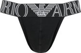 Emporio Armani mega logo jockstrap zwart - L