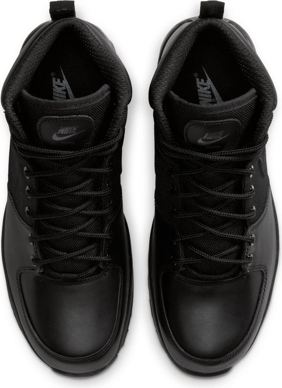nike manoa leather men's boots black