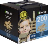 bblocks bouwplankjes blank, 200dlg. Merk: Bblocks