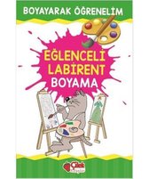 Boyayarak Öğrenelim   Eğlenceli Labirent Boyama