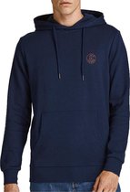 JACK&JONES JJEBASIC LOGO SWEAT HOOD Heren Trui - Maat XL