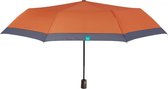 paraplu automatisch dames 96 cm microvezel oranje