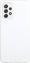 Witte softcase Samsung Galaxy A52