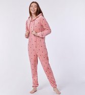 Woody onesie meisjes - roze - 212-2-YOB-V/949 - maat 140