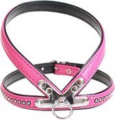 Duvo+ Harnas Crystal Chic Fuchsia 40cm