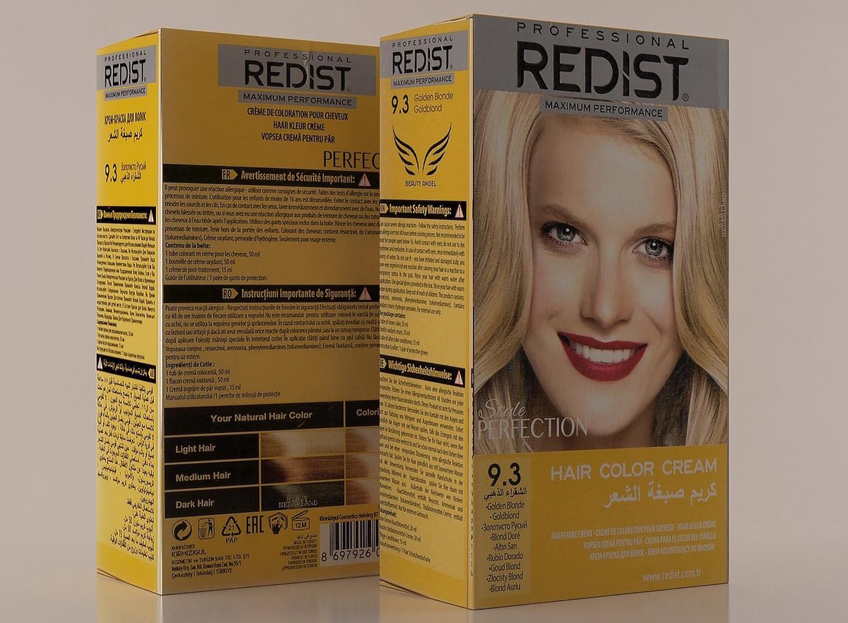 Redist haarverf Goud Blond 9.3