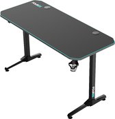Fourze Overskies gaming desk/ gaming bureau zwart/groen