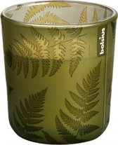 geurkaars Merdian Spa 7,3 cm glas/wax groen
