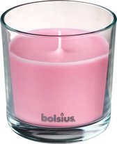 geurkaars True Scents Magnolia 9,7 cm glas/wax roze