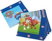 servetten Paw Patrol 33 cm papier blauw 20 stuks