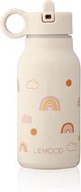 Waterfles Falk Water Bottle / 500ml Rainbow Love Mix | Liewood