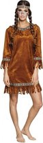 verkleedpak indiaan Young Deer dames bruin maat M