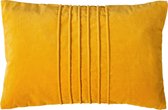 Dutch Decor PAX - Sierkussen velvet 40x60 cm Golden Glow - geel
