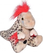 knuffel NHM Utahraptor 13 cm pluche bruin