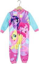 My Little Pony onesie - maat 104 - MLP onesies pyjama - blauwe mouw