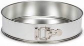 springvorm met bodem 18 cm tin zilver