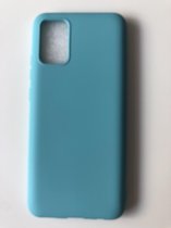 Siliconen back cover case - Geschikt voor Samsung Galaxy A02s - TPU hoesje Turquoise