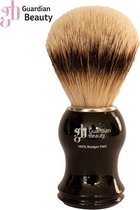 Guardian Beauty Scheerkwast - 100% Badger Hair - Zwart