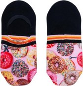 XPooos | Footie, invisible sneakersok | One Size | Donut