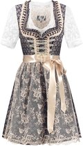 Dirndl Blauw-Crème luxe | Maat 38