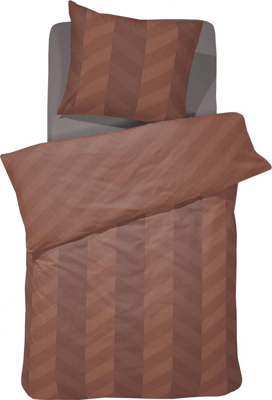 Damai Atomy - Dekbedovertrek - Bio Satijn - 140x200/220 cm - Rood + 1 kussensloop 60x70