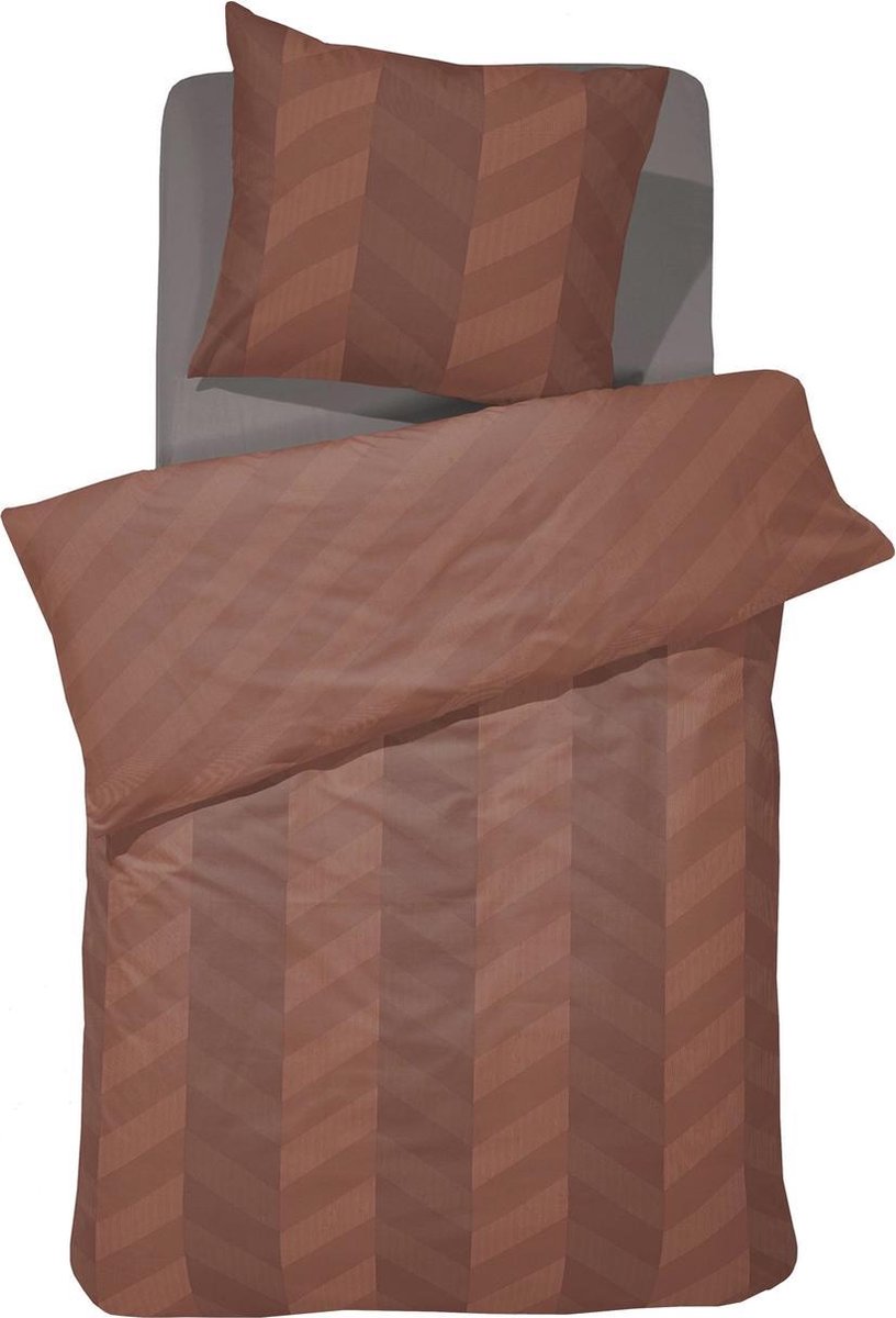 Damai Atomy - Dekbedovertrek - Bio Satijn - 140x200/220 cm - Rood + 1 kussensloop 60x70