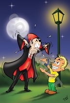 POSTER Cartoon - Orthodontist - Dracula - 59,4 x 84 cm (A1) door Roland Hols