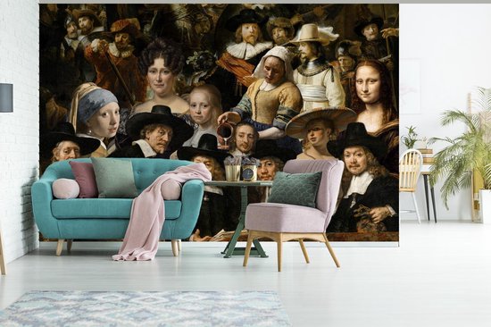 Papier peint - Papier peint photo Oude Meesters - Peintures - Collage - Largeur 360 cm x Hauteur 240 cm