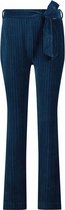 Cyell VELVET FLOW lounge broek lang - blauw - Maat 40 Blauw maat 40 (L)