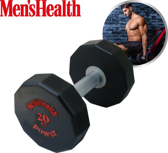 Dumbbell uréthane Men's Health 20 kg - Crossfit - Exercices - Fitness  facile à la... | bol