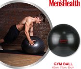 Men's Health Gym Ball 75 cm - Cross training - Oefeningen - Fitness gemakkelijk thuis - Fitnessaccessoire